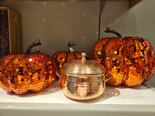 Orange Disco Pumpkin - 2 Sizes