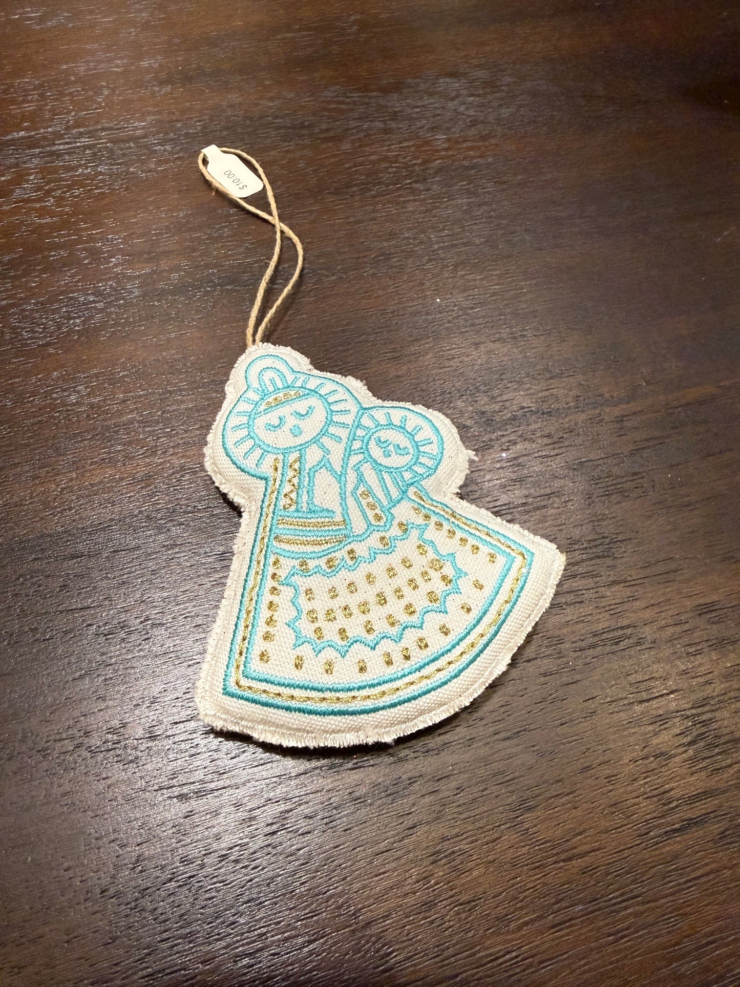 Scandinavian Embroidered Ornament (6 Styles)