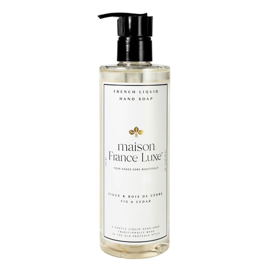 Maison France Luxe - Fig & Cedar Hand Soap 13.3 fl oz