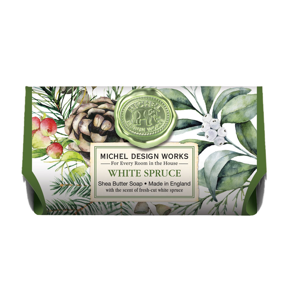 Michel Design Works White Spruce Bar Soap