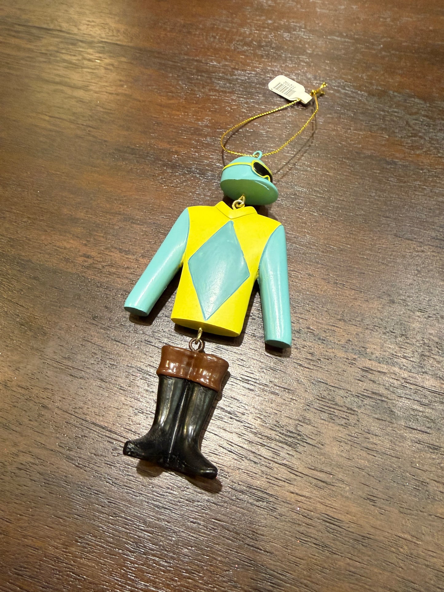 Jockey Ornament (3 Colors)