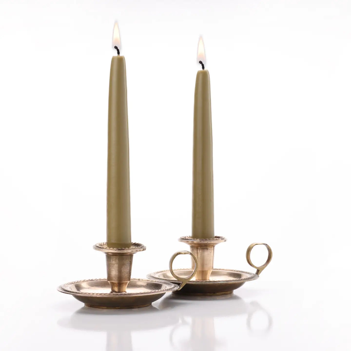 True Bayberry Candles 8" - One Pair