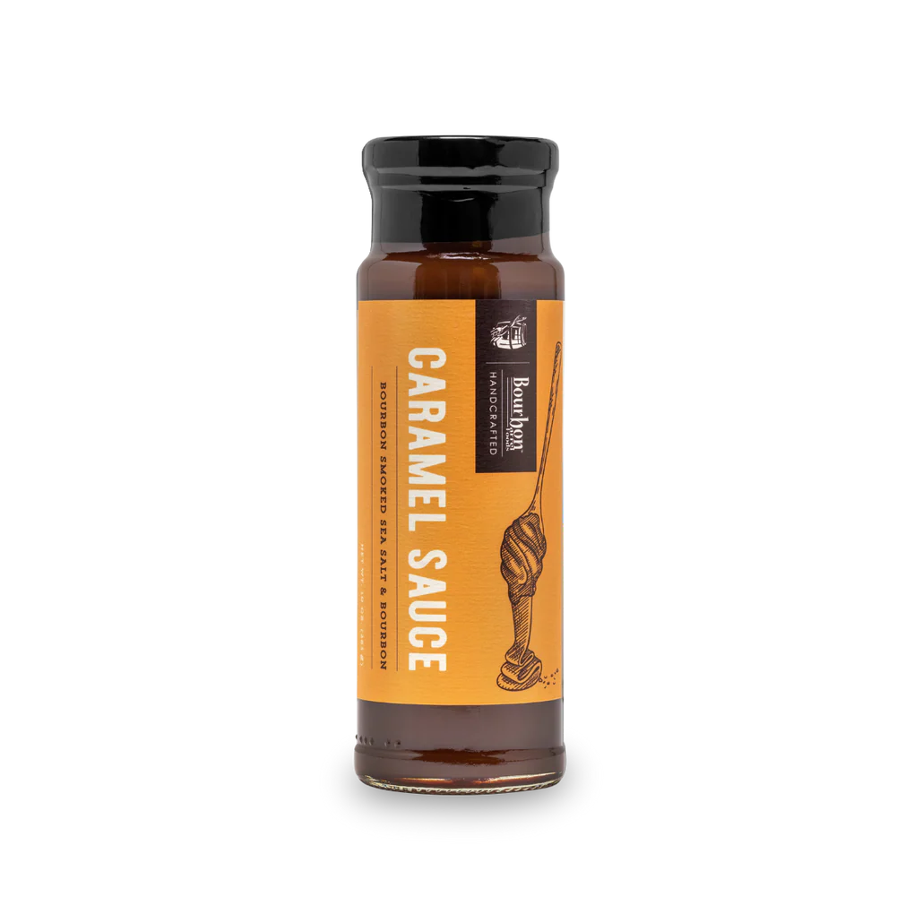Caramel Sauce - Smoked Sea Salt & Bourbon 10oz