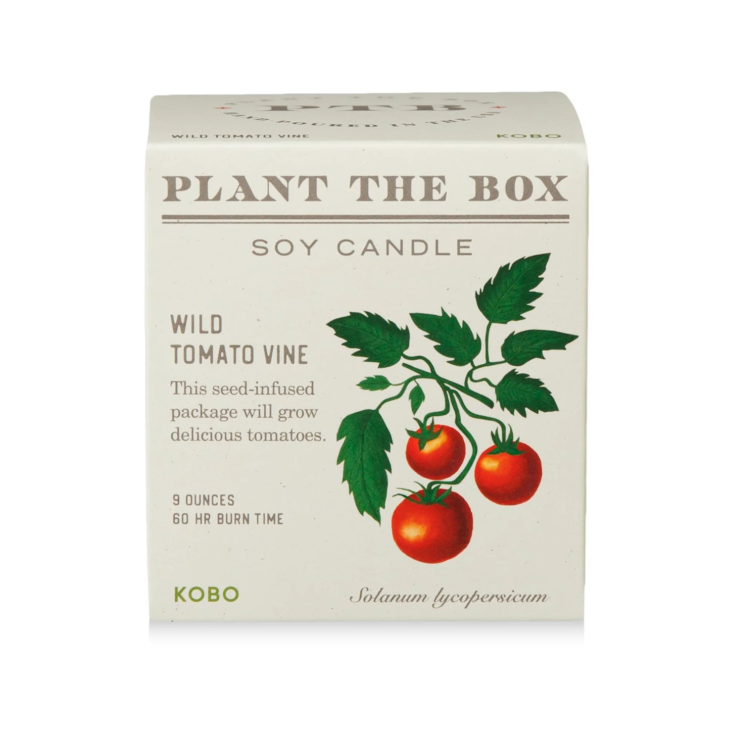 Plant The Box Wild Tomato Vine Candle 9oz