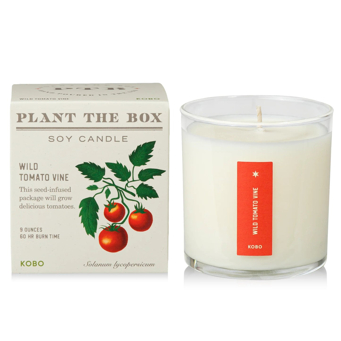 Plant The Box Wild Tomato Vine Candle 9oz