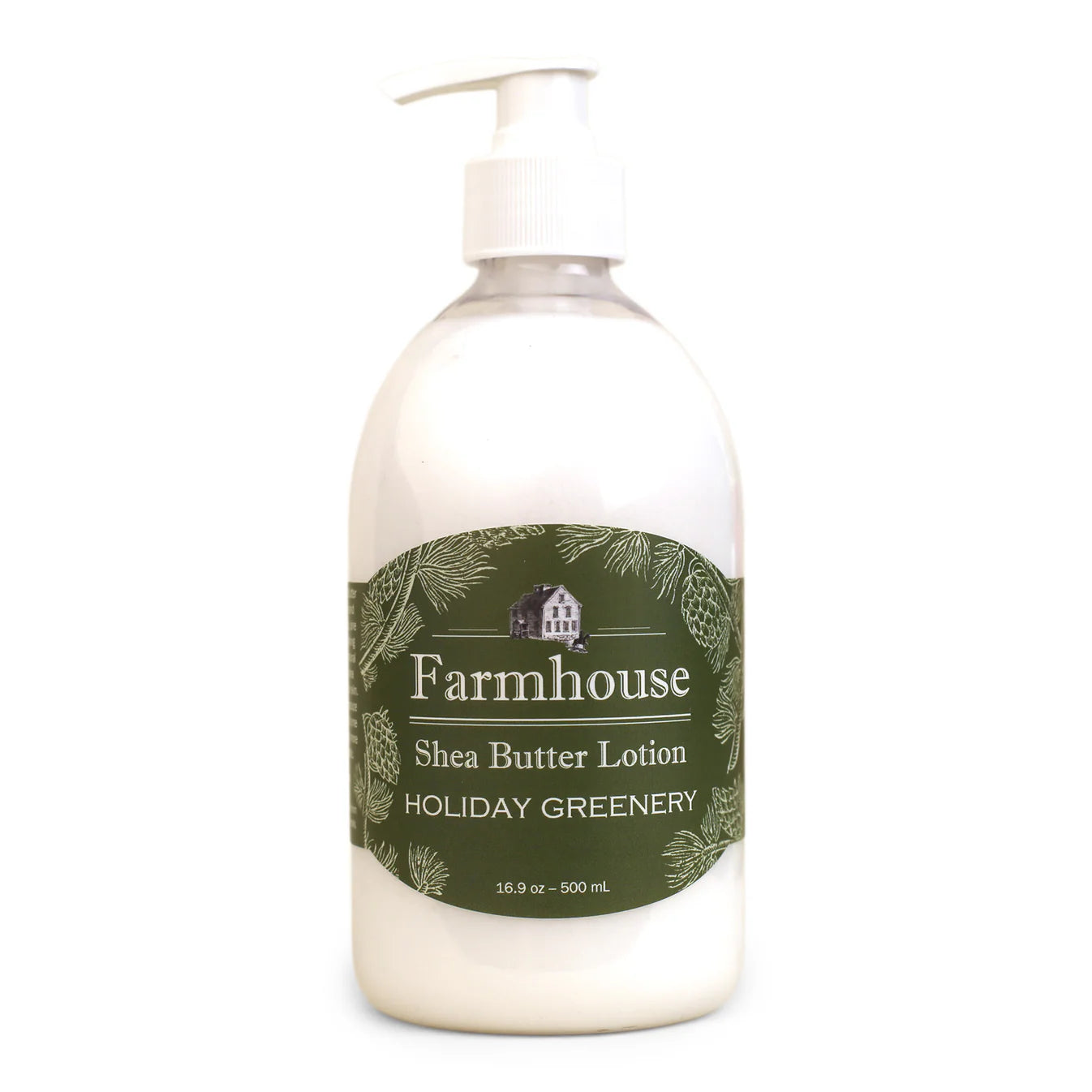 Farmhouse Shea Butter Lotion Holiday Greenery