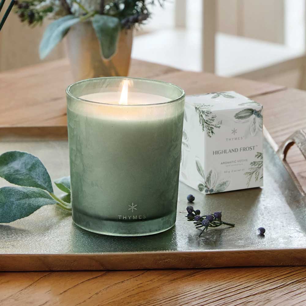 Thymes Highland Frost Large Candle