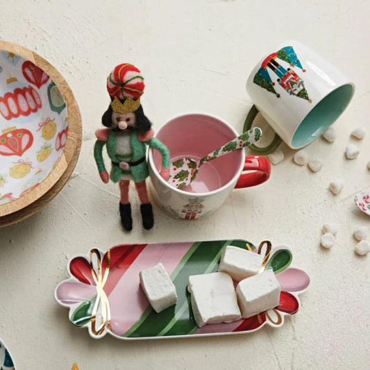 Stoneware Candy Dish