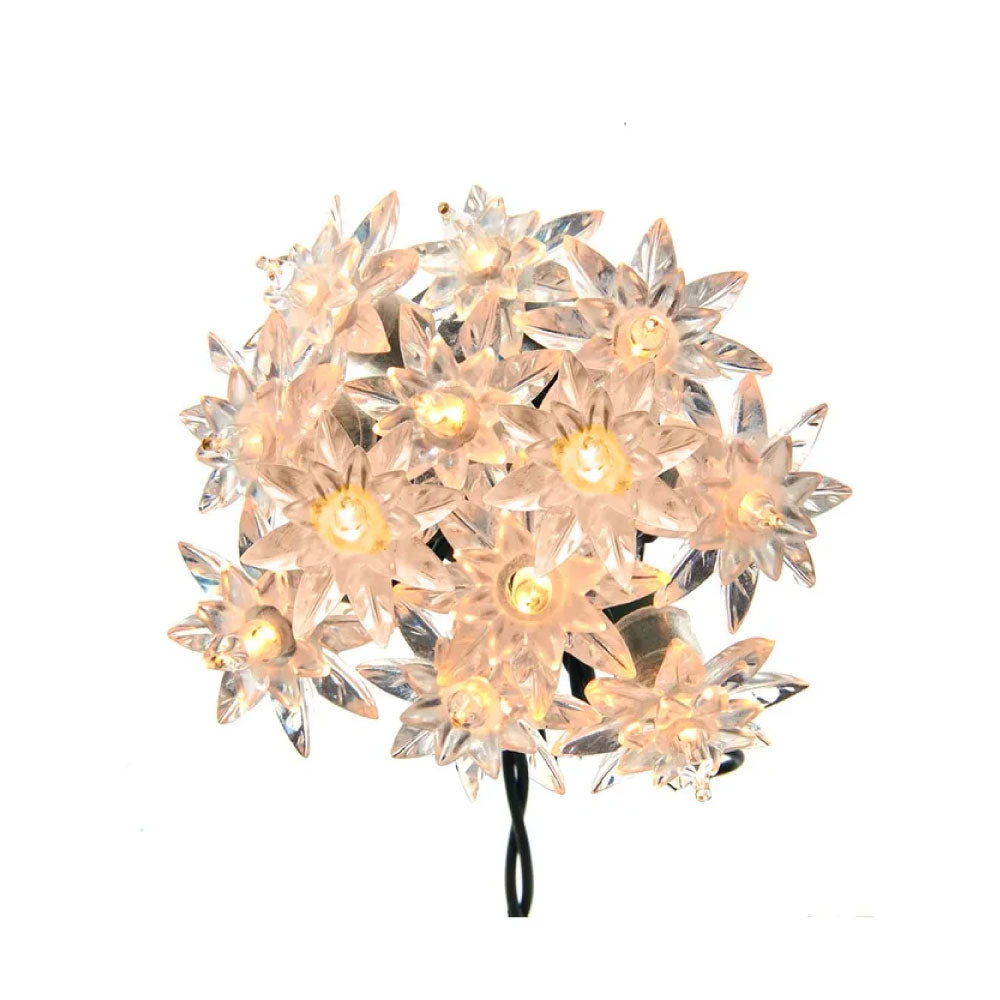 Kurt Adler Flower Light Set - Clear