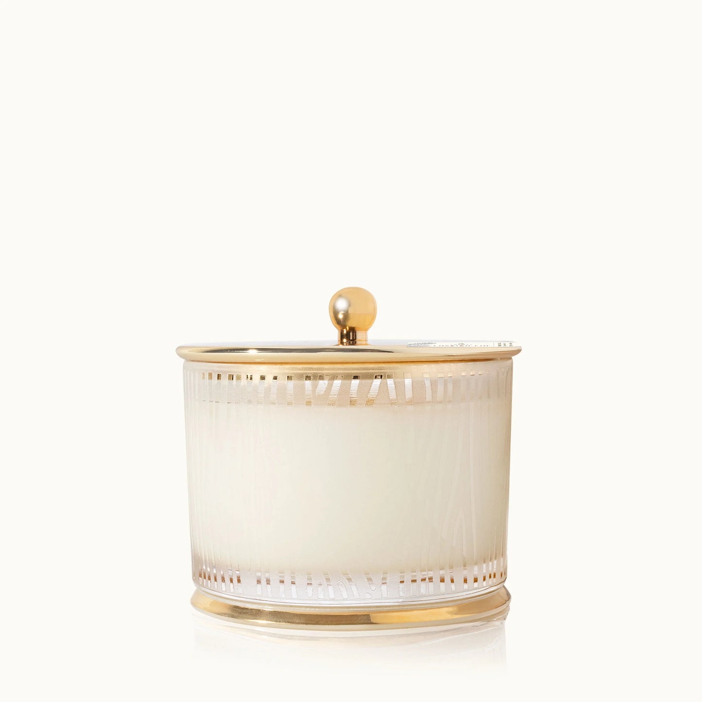 Frasier Fir Gilded Frosted Wood Grain Candle - 2 Sizes