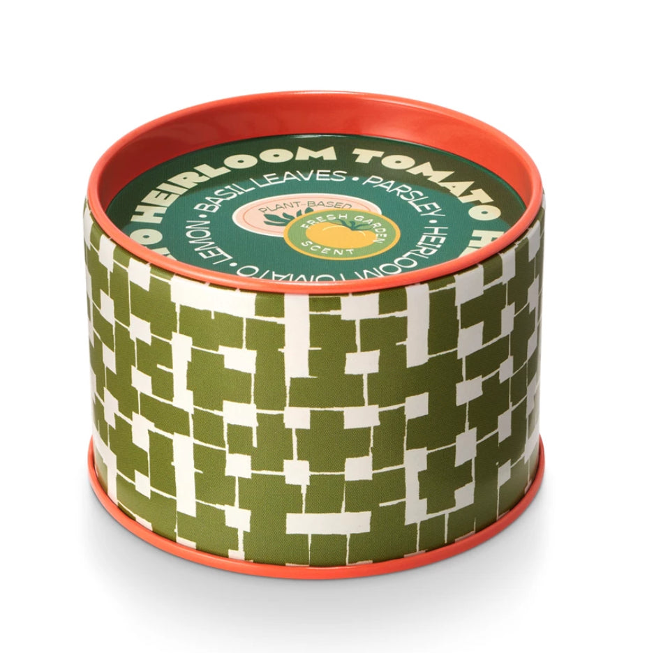 Heirloom Tomato Farmer’s Market Tin Candle