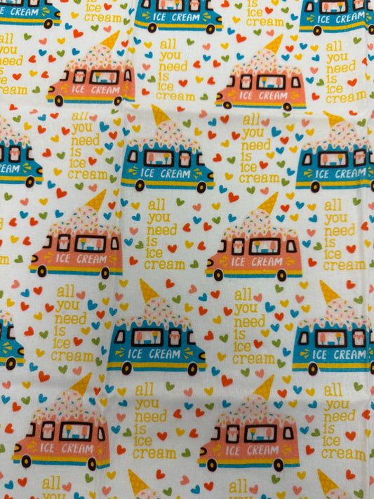 Ice Cream Flour Sack Towel - 3 Styles