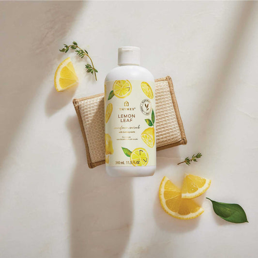 Thymes Lemon Leaf Surface Scrub