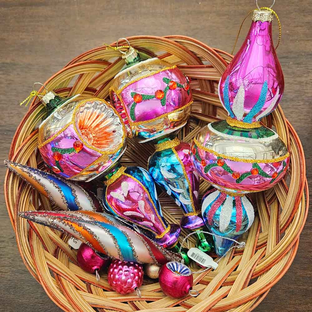 7.5" Multicolor Witch Eye Ornament - 2 Styles