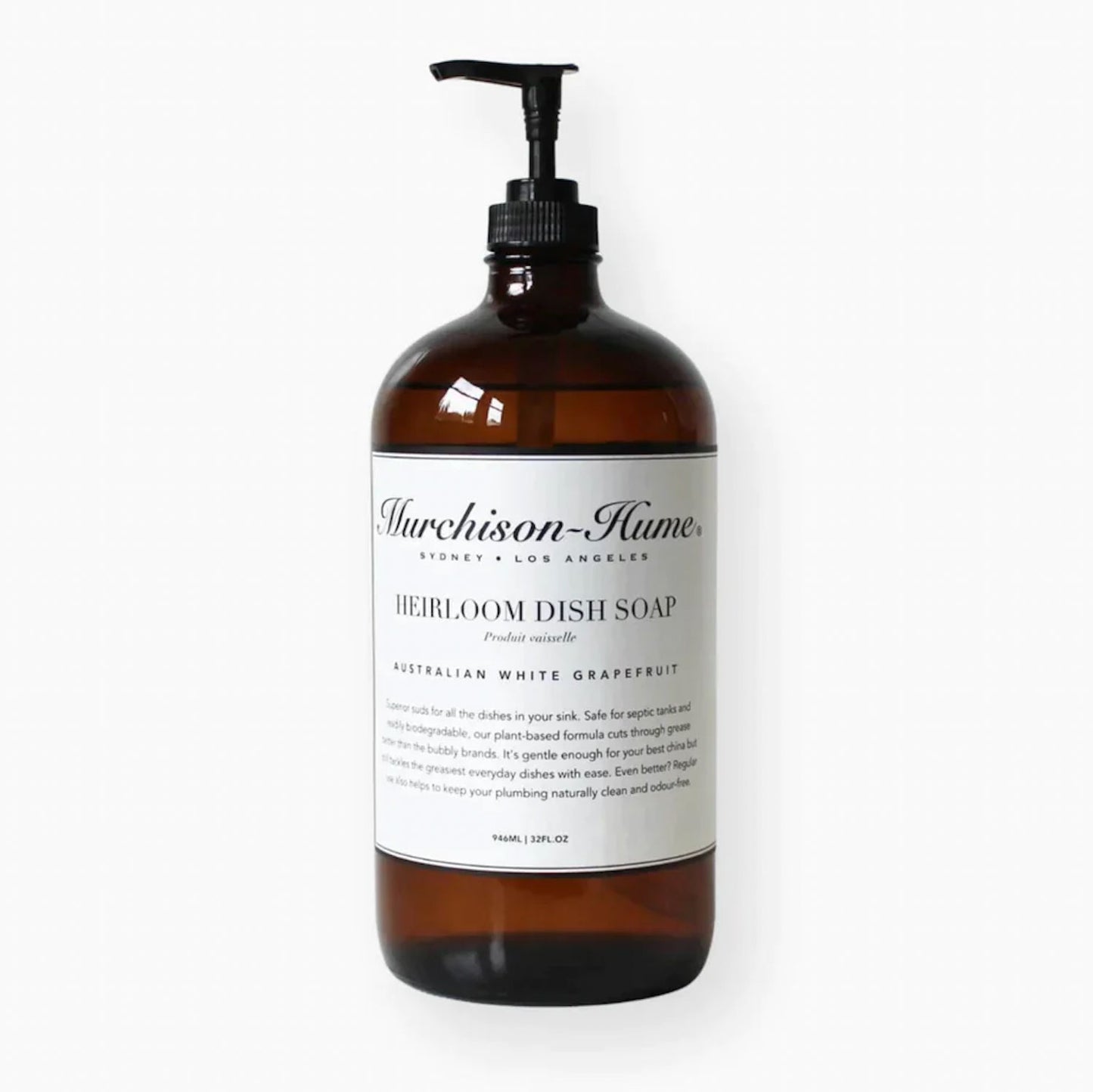 Murchison Hume Glass Dish Soap Australian White Grapefruit