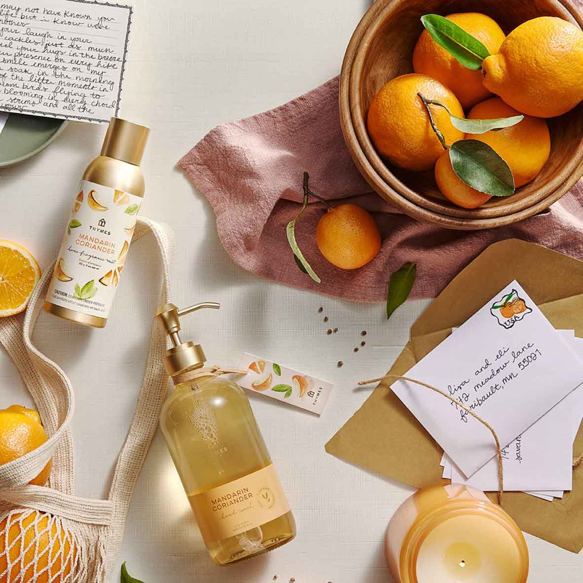Thymes Mandarin Coriander Laundry Detergent