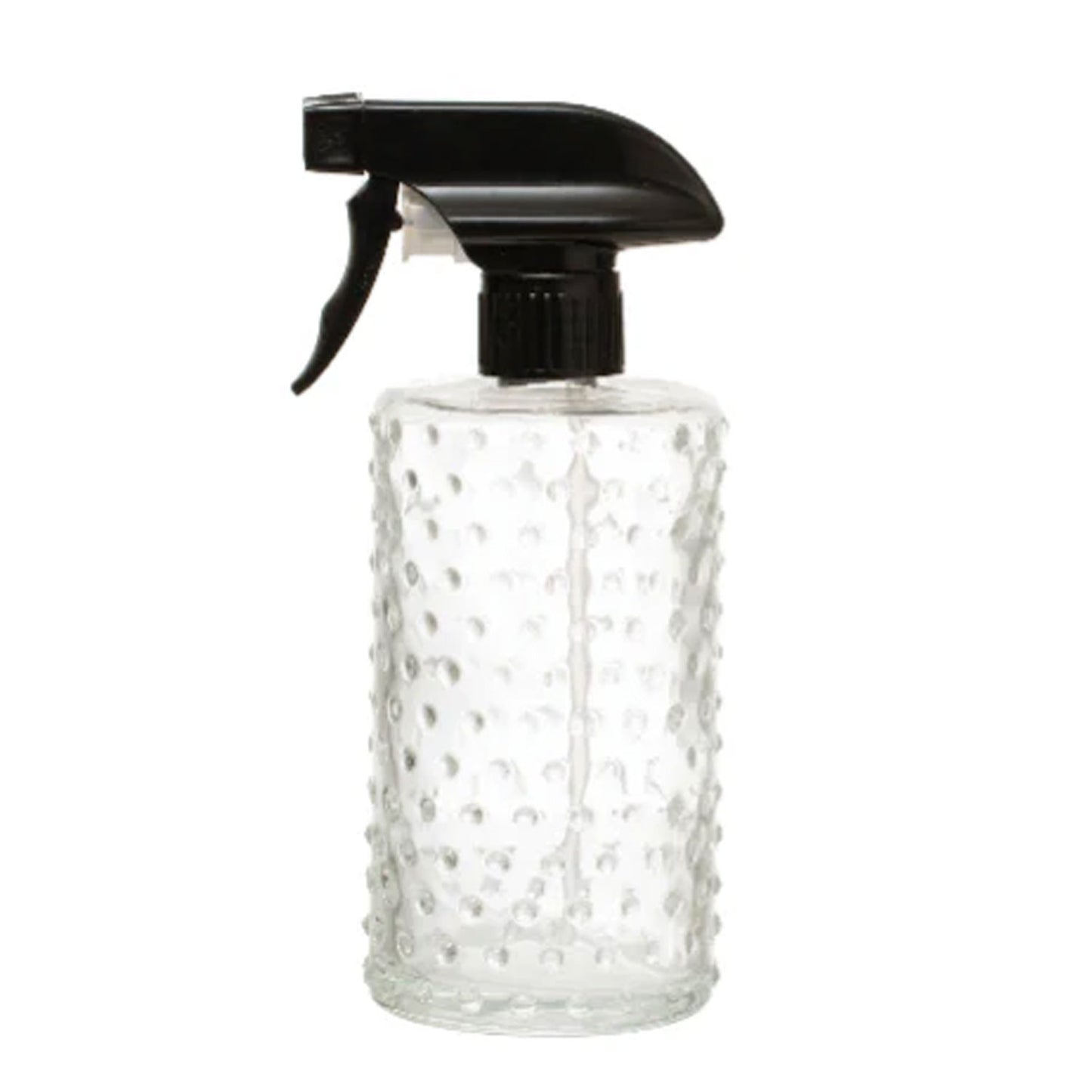 Embossed Glass Spray Bottle, Colorless