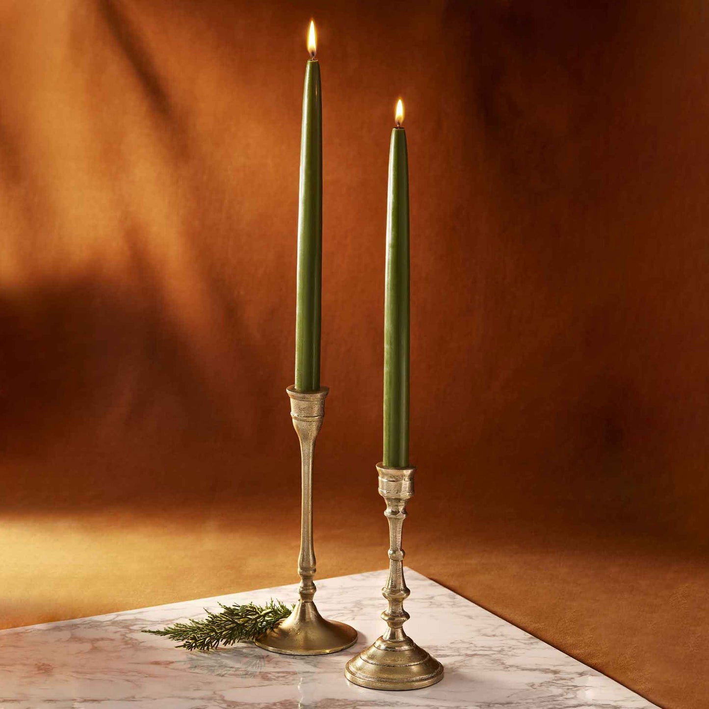 Thymes Frasier Fir 12" Taper Candle Set
