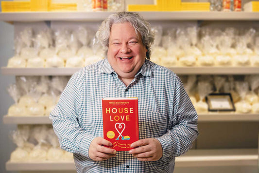 Patric Richardson Holding House Love Book