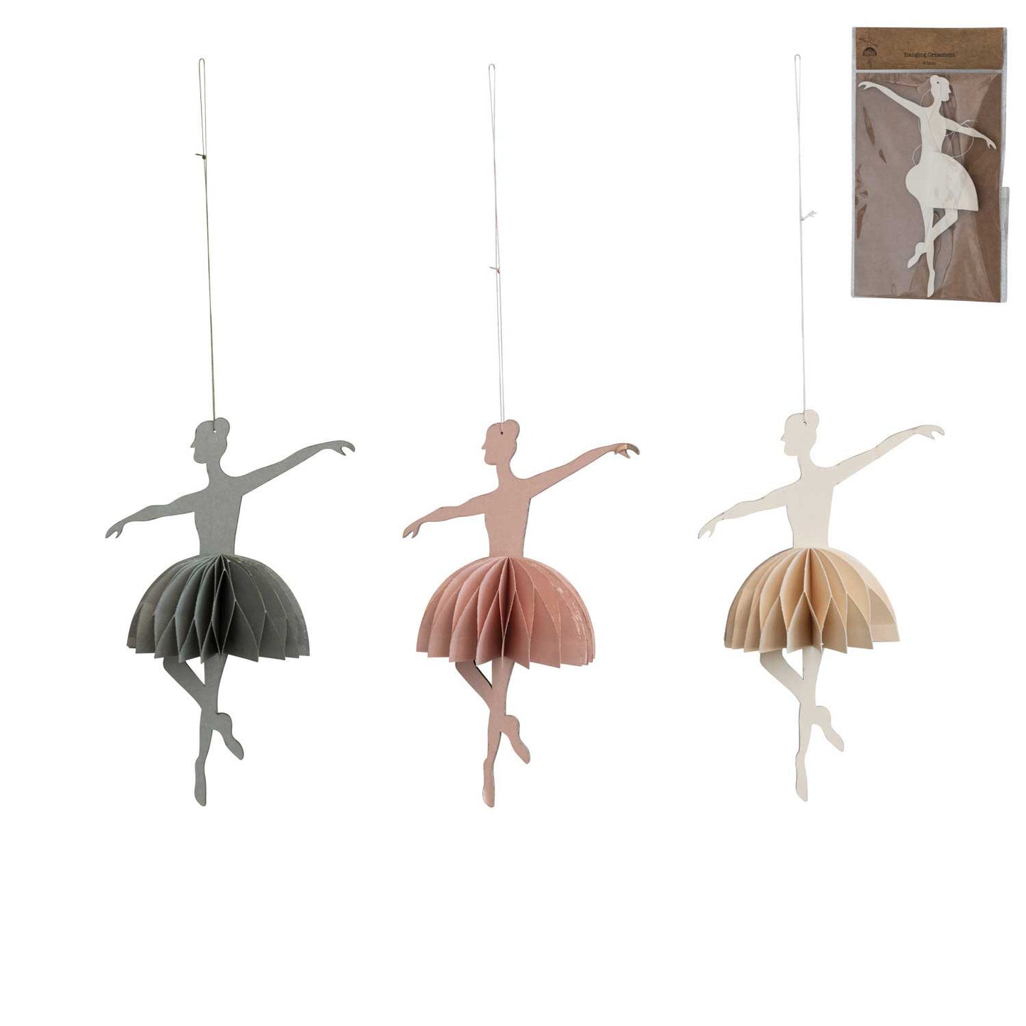 Sugar Plum Fairy Honeycomb Ornament