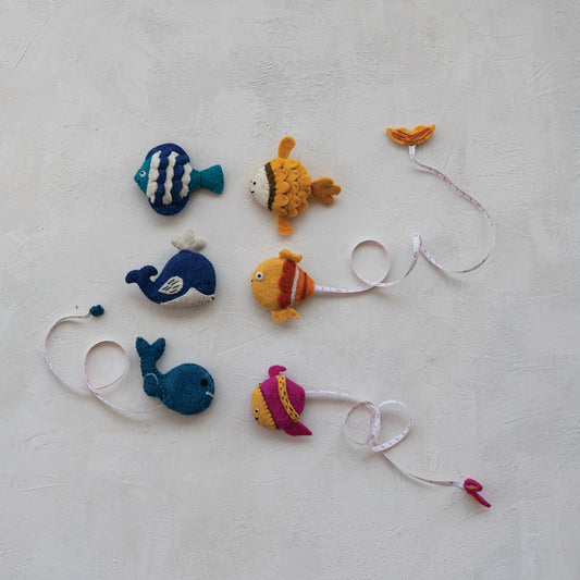 Sea Animal Felt Tape Measurer