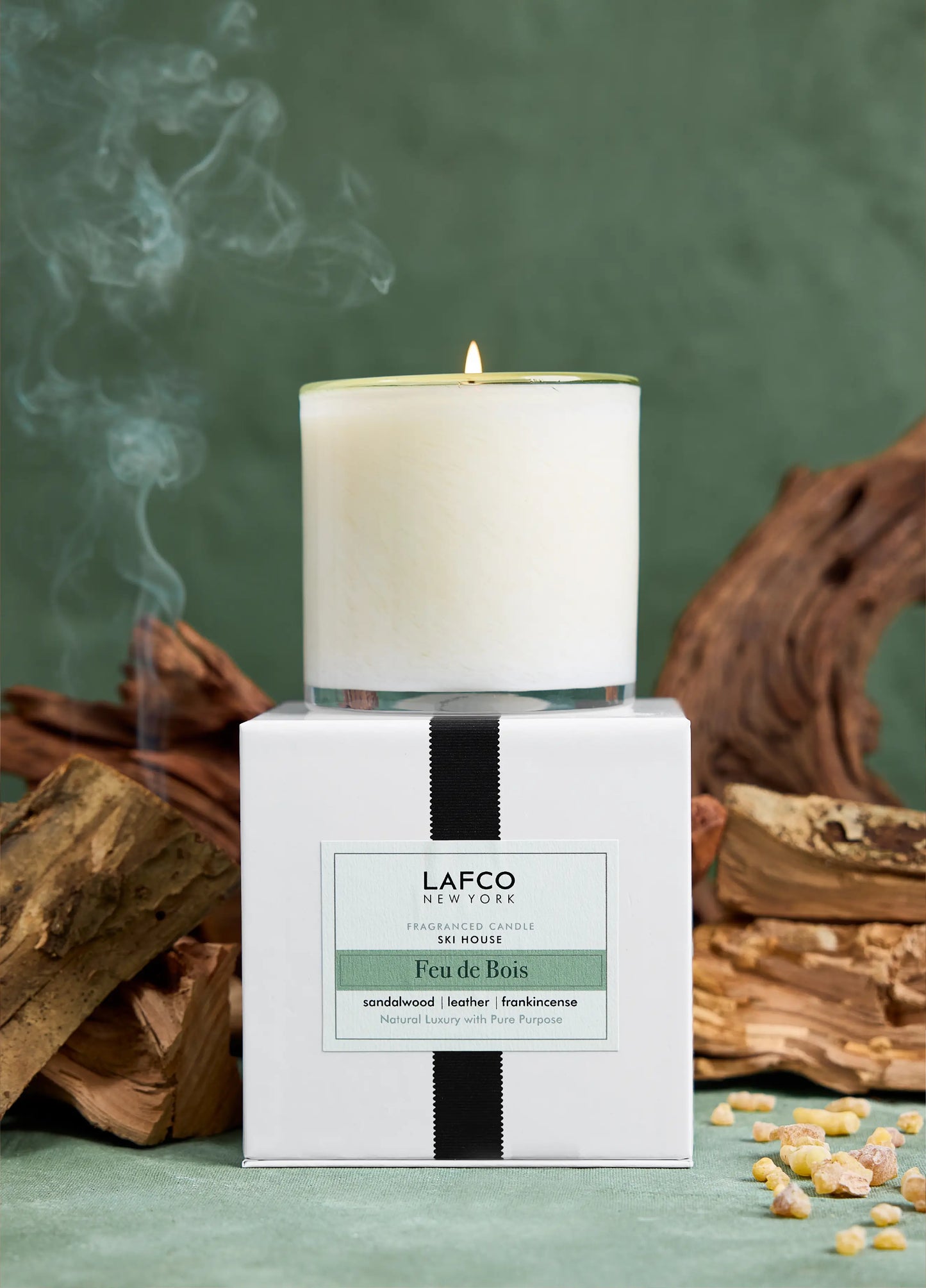 Ski House Candle - Feu De Bois 15.5oz