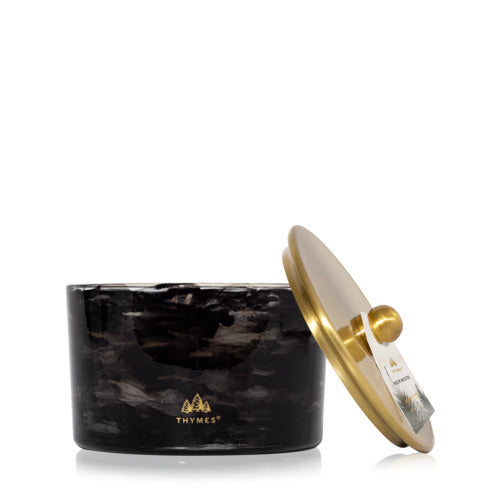 Thymes Noir Woods 3-Wick Candle 18oz
