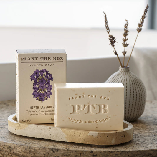 Plant The Box Heath Lavender Bar Soap