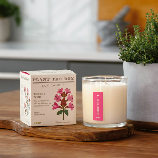 Plant The Box Somerset Thyme Candle 9oz