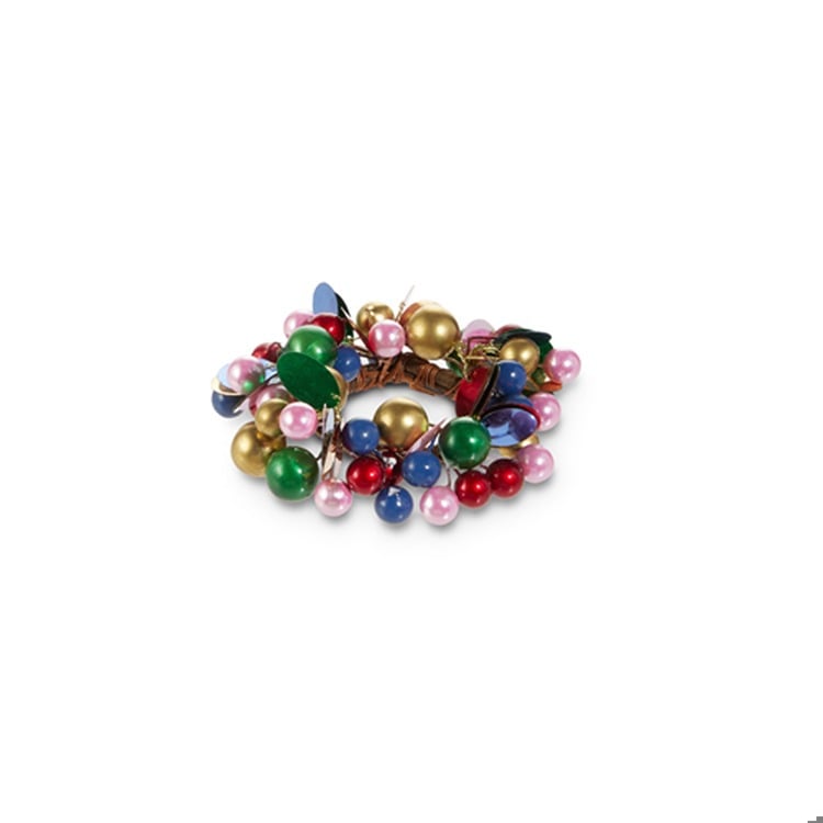 3.5" Bright Bead Candle Ring