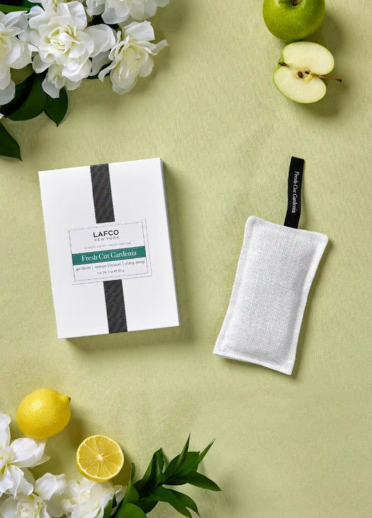 Scented Linen Sachet - Fresh Cut Gardenia