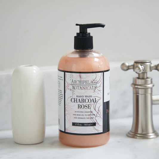 Archipelago Hand Wash Charcoal Rose 17oz