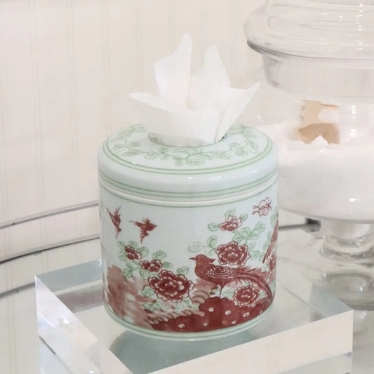 The Robin Ceramic Tissue Box