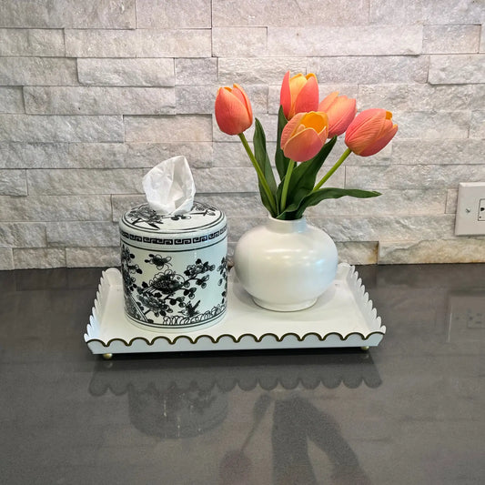 The Sylvie Ceramic Tissue Box