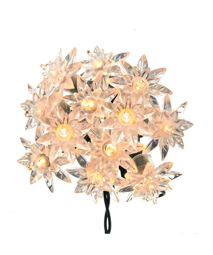 Kurt Adler Flower Light Set - Clear
