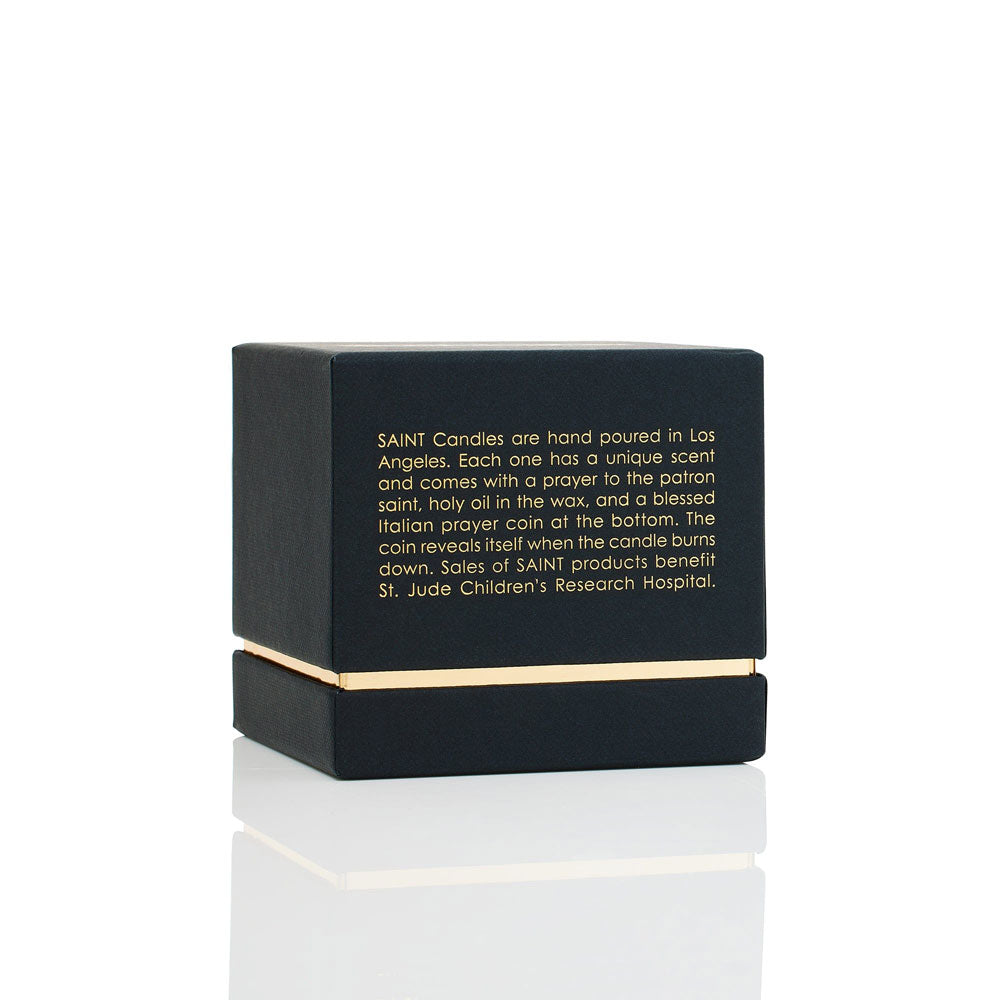 Description Saint Agatha Prayer Candle