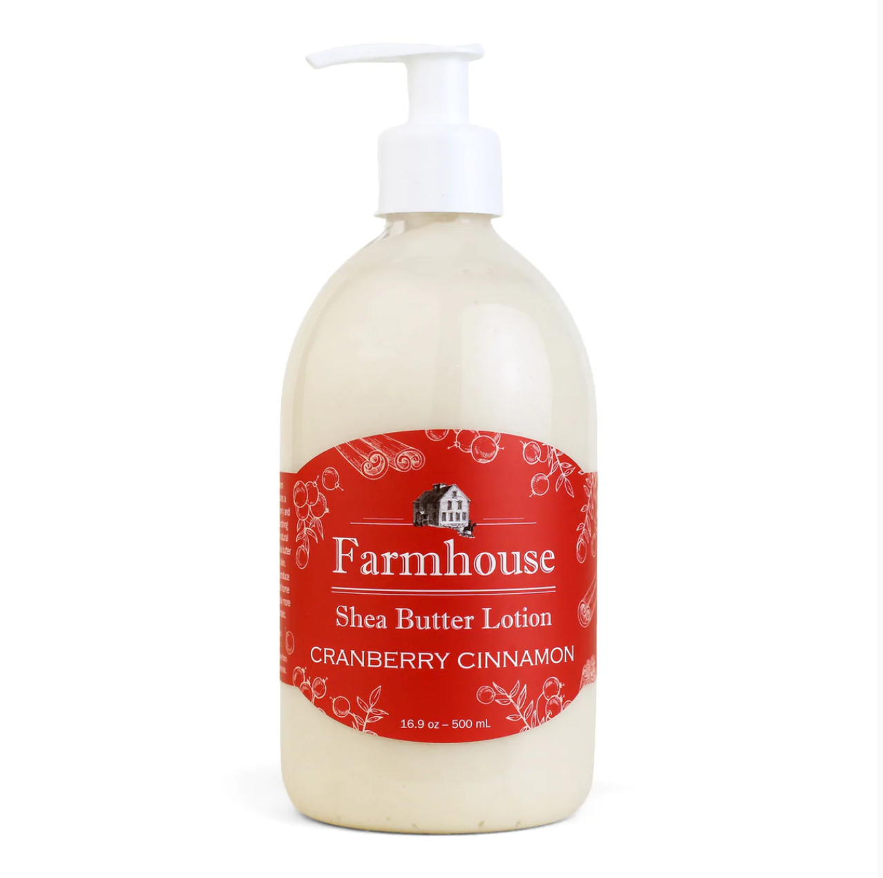 shea butter lotion cranberry cinnamon