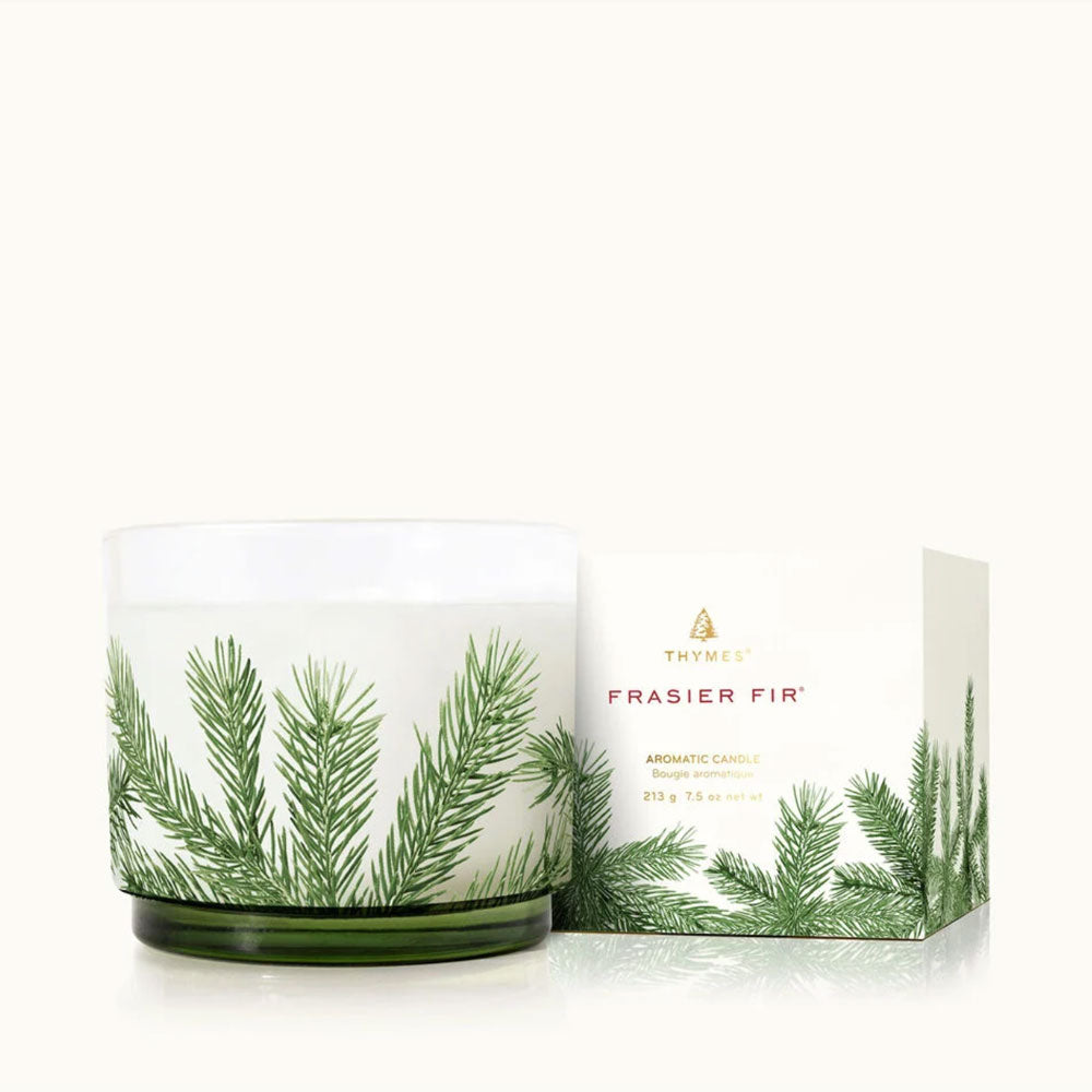 Thymes Frasier Fir Pine Aromatherapy Candle