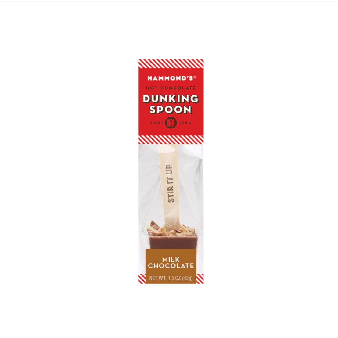 milk chocolate spoon