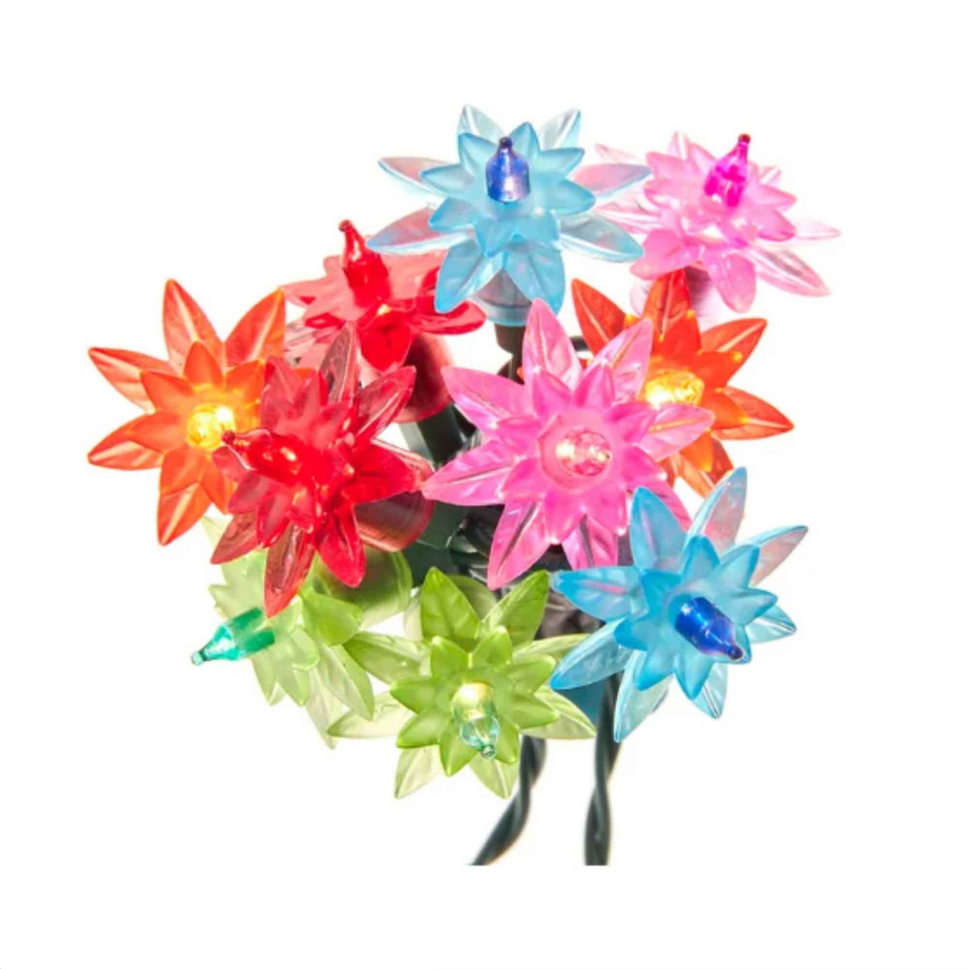 christmas flower lights