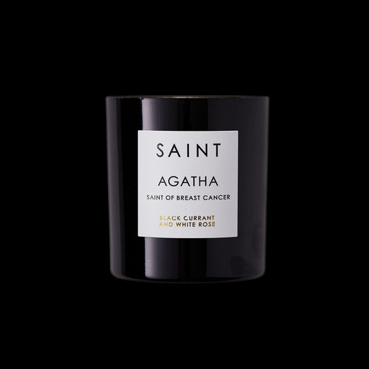 SAINT AGATHA Saint of Breast Cancer Candle