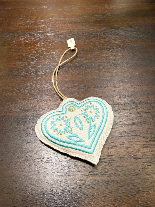 Scandinavian Embroidered Ornament (6 Styles)