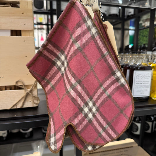 Plaid Polishing Mitt