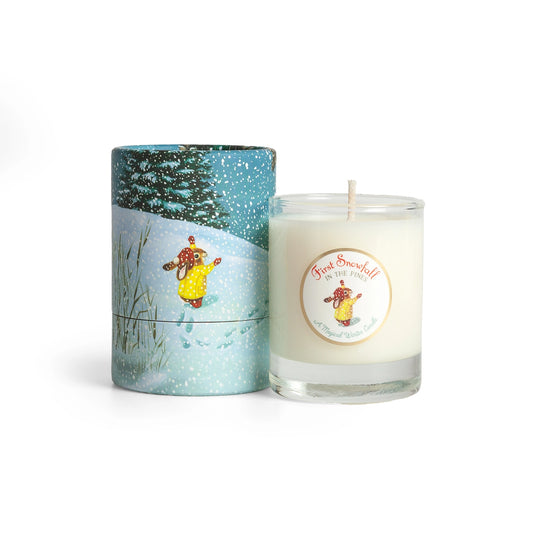 Richard Scarry First Snowfall 3oz Votive Candle