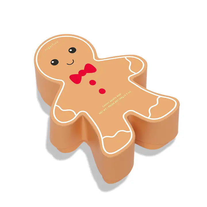 SUGARFINA Gingerbread Man 2-Piece Candy Bento Box