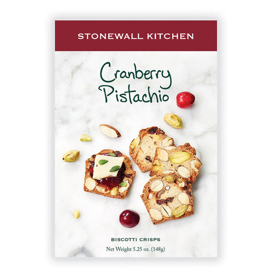 Stonewall Kitchen Cranberry Pistachio Crisps