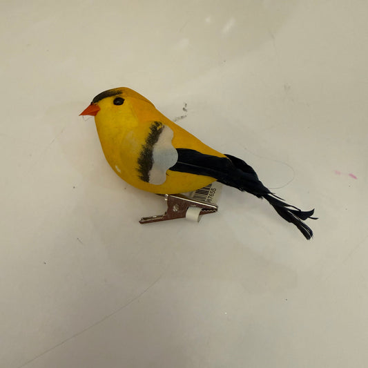 Gold Finch Clip Ornament
