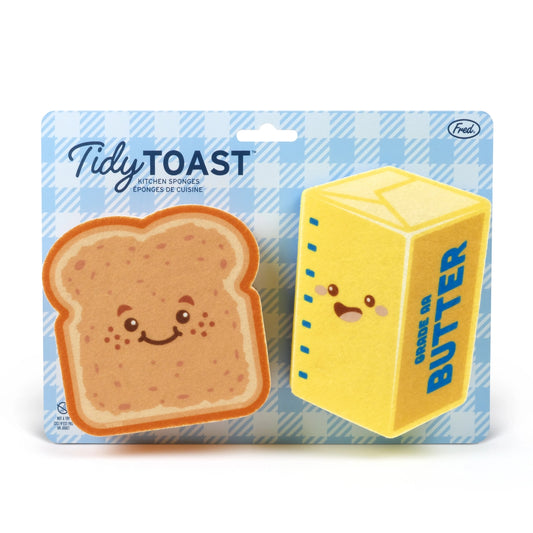 Tidy Toast Kitchen Sponges