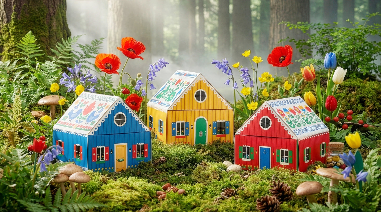 Tiny Living Red Matchbox Cottage