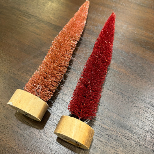 Small Bottle Brush Tree (assorted colors)
